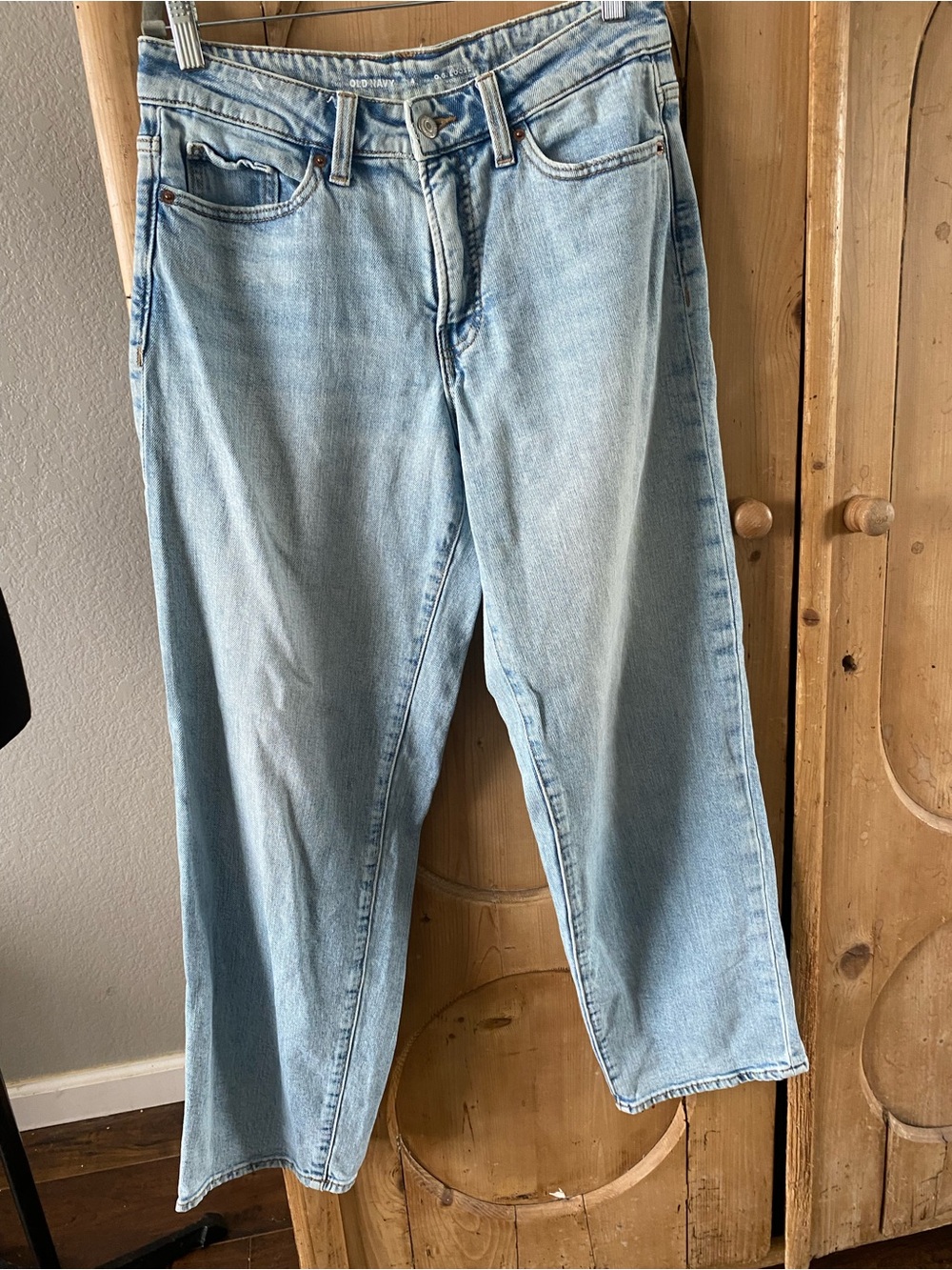 Light Wash Jeans - Classic Straight Fit